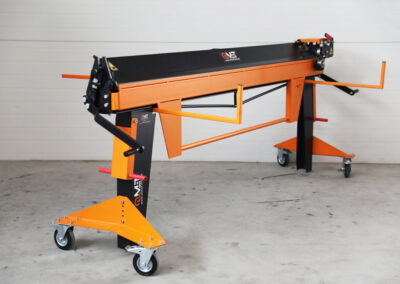 Mobilna Zaginarka dekarska – Giętarka do blachy OLMET 2,20m M20X2200 + nóż w cenie!
